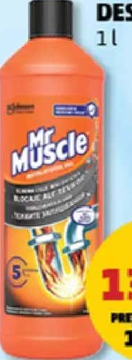 Mr. Muscle Gel pentru desfundat țevi 1l