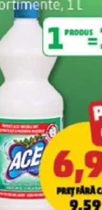Ace înălbitor parfumat diverse sortimente 1l