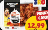 Supporter Aripi de pui secționate, marinate 700g