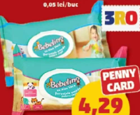 Bebelino Șervețele umede diverse sortimente 80 buc.