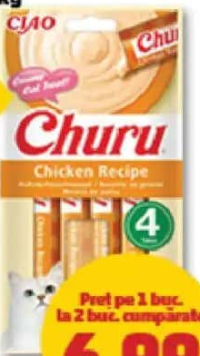 Churu Recompense pisici diverse sortimente 56g