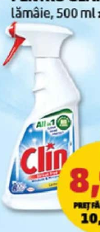 Clin Soluție pentru geamuri 500ml