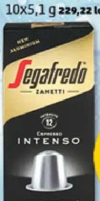 Segafredo Espresso Intenso capsule 10×5.1 g