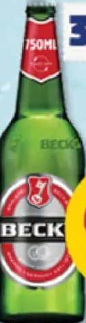 Beck’s Bere blondă 5% alcool 750ml
