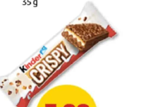 Kinder Crispy napolitană cu ciocolată 35g