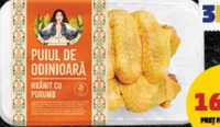 Puiul de Odinioară Aripi de pui hrănit cu porumb