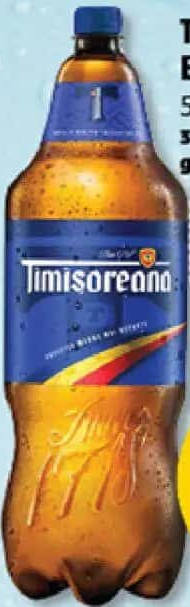 Timișoreana Bere blondă 5% alcool 2.25l