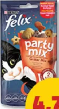Felix Party Mix pentru pisici adulte 60g
