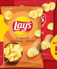 Lay's Chips sare/cașcaval 170g