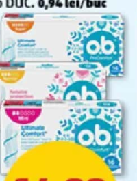 OB Procomfort Tampoane 16buc