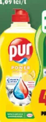 Pur detergent pentru vase mere/lemon 450ml