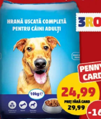 Penny Hrană uscată completă pentru câini adulți 10kg