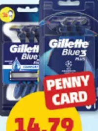 Gillette Blue 3 Comfort Aparat de ras 3/3+1buc
