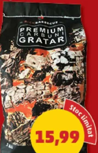 Premium Cărbuni pentru grătar 3kg