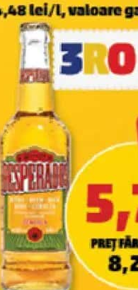 Desperados Bere cu aromă de tequila 400ml