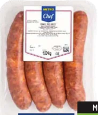 METRO Chef Cârnați de porc măcelărești proaspeți ATM 1kg