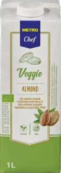 METRO Chef Veggie băutură vegetală BIO migdale 1L
