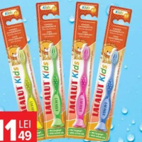 Lacalut Kids Periuță de dinți 4-8 ani per buc., diverse culori