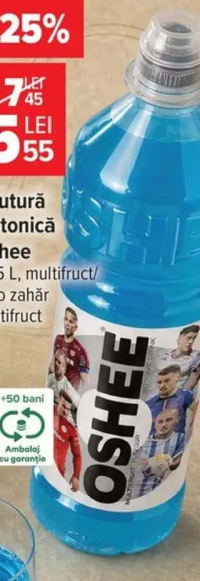 Oshee Băutură izotonică multifruct 0.75L
