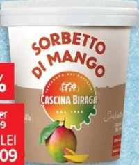 Cascina Biraga Sorbet de mango 450ml