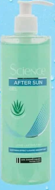 Science Gel duș plajă cu Aloe Vera 400 ml
