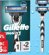 Gillette Mach3 Aparat de ras pentru bărbați, 1 rezervă