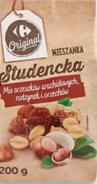 Carrefour Original Mix de fructe confiate și alune de pădure 200g