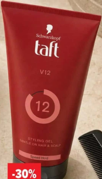 Schwarzkopf Taft V12 Gel de păr pentru fixare rapidă 150ml