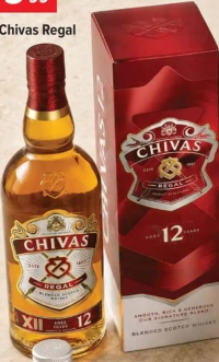 Chivas Regal Whisky 12 Ani 40%, 0.7L