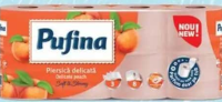 Hârtie igienică perisică Pufina 8 role, 3 straturi