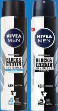 Nivea Men Deodorant bărbăți Black&White Power/Fresh 48H 250ml