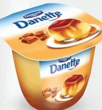 Danette Cremă de zahăr ars/Budincă cu aromă de vanilie/ciocolată 125g