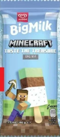 Aldia BigMilk Minecraft înghețată 75ml/46g