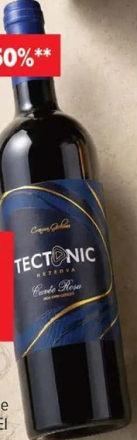 Tectonic Reserva 0.75L Alb/Roșu/Rose