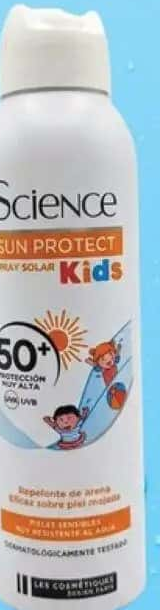 Science Spray protecție solară copii SPF 50+ 200 ml