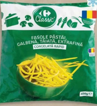 Carrefour Classic Fasole galbenă tăiată 450g