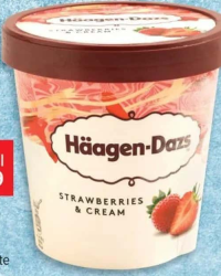 Häagen-Dazs Înghețată cu căpșuni și smântână 460ml