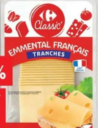Carrefour Emmental felii 200g