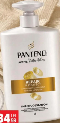 Pantene Pro-V Șampon Active Nutri-Plex Repair & Protect 800 ml
