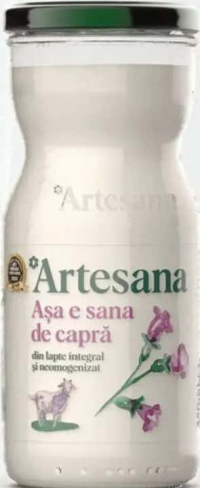 Artesana Sana din lapte de capră minim 3% grăsime 350ml