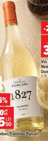 Purcari Vin Malbec/Traminer 0.75L