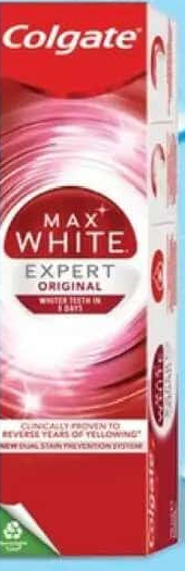Colgate Pastă de dinți pentru albire Max White Expert Original 75 ml