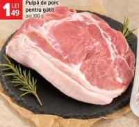 Pulpă de porc pentru gătit 100g
