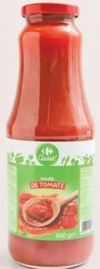 Carrefour Classic Pulpă de roșii 950g