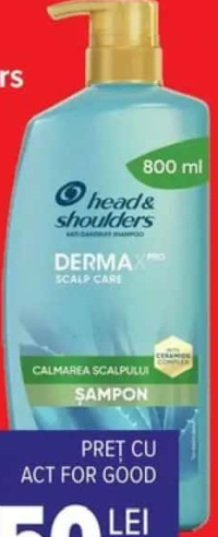 Head&Shoulders DermaXPro Soothing Comfort/Revitaliser 800ml