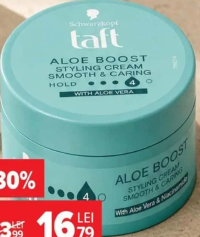 Schwarzkopf Taft Aloe Boost Cremă modelatoare pentru păr 100ml