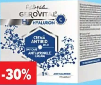 Gerovital H3 Hyaluron C cremă antirid de zi/noapte 50ml