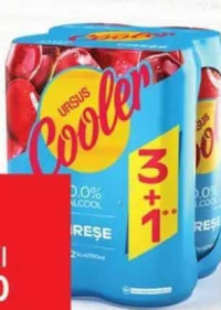 Ursus Bere Ursus Cooler 4 x 0.5l, diverse sortimente, per pachet