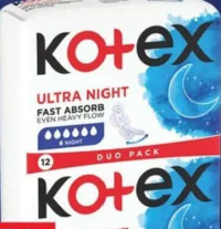 Kotex Ultra Night absorbante, 12 buc