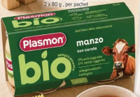 Plasmon Piure vită&morcovi/pui&legume/curcan&cartofi 2x80g
